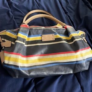 Striped Kate Spade bag